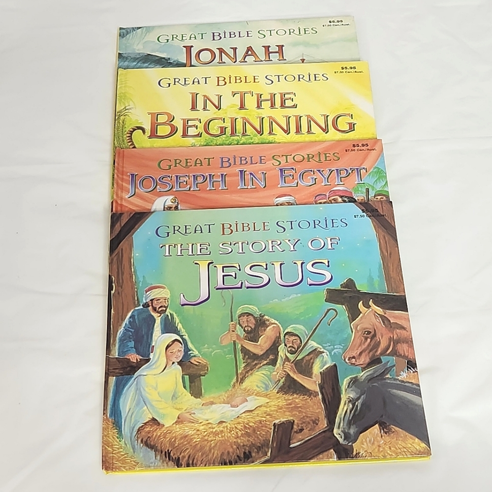 Great Bible Stories - 4 Book Bundle